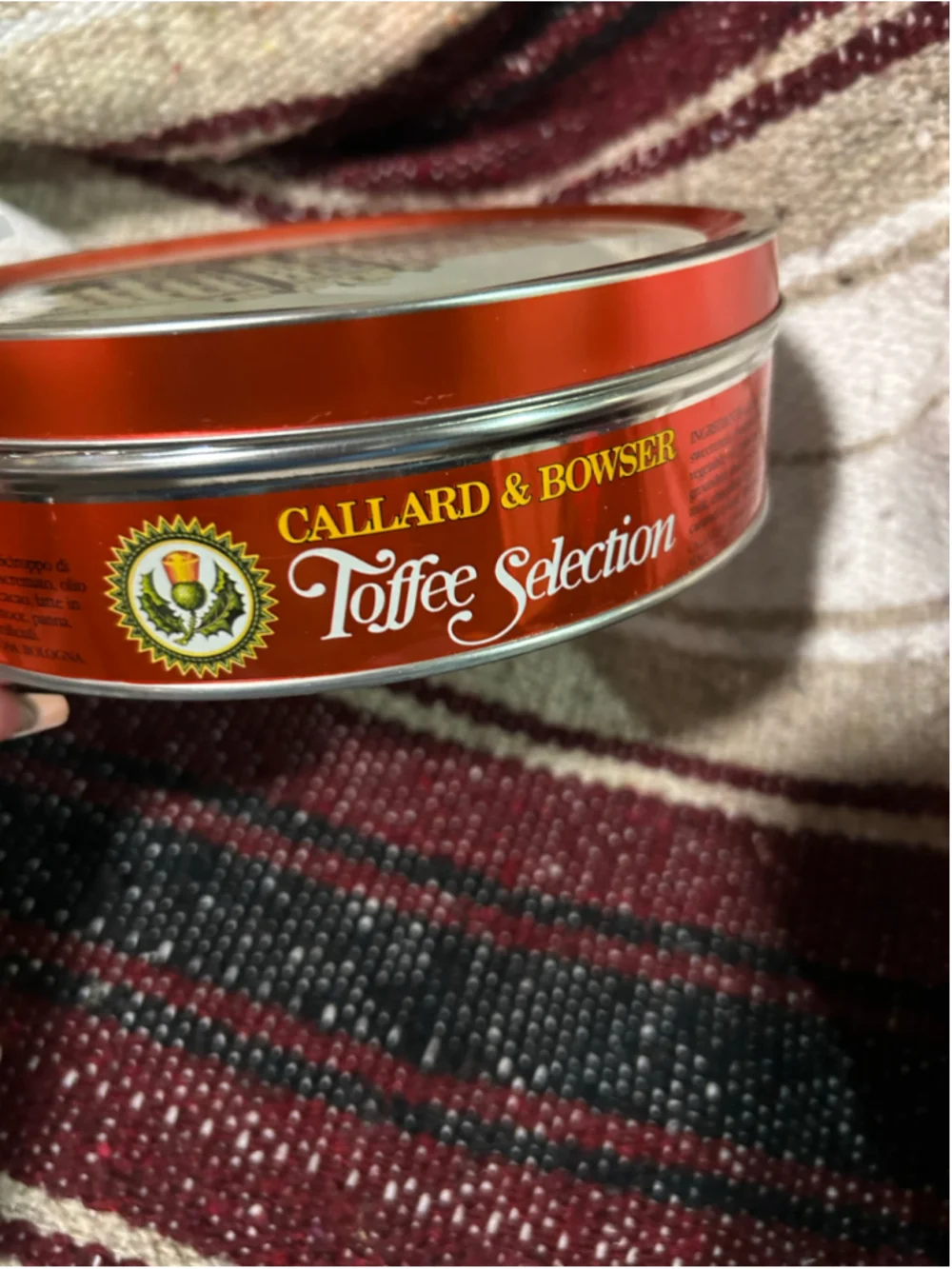 Callard & Bowser Vintage Buckingham Palace Toffee Tin One Size Red Silver